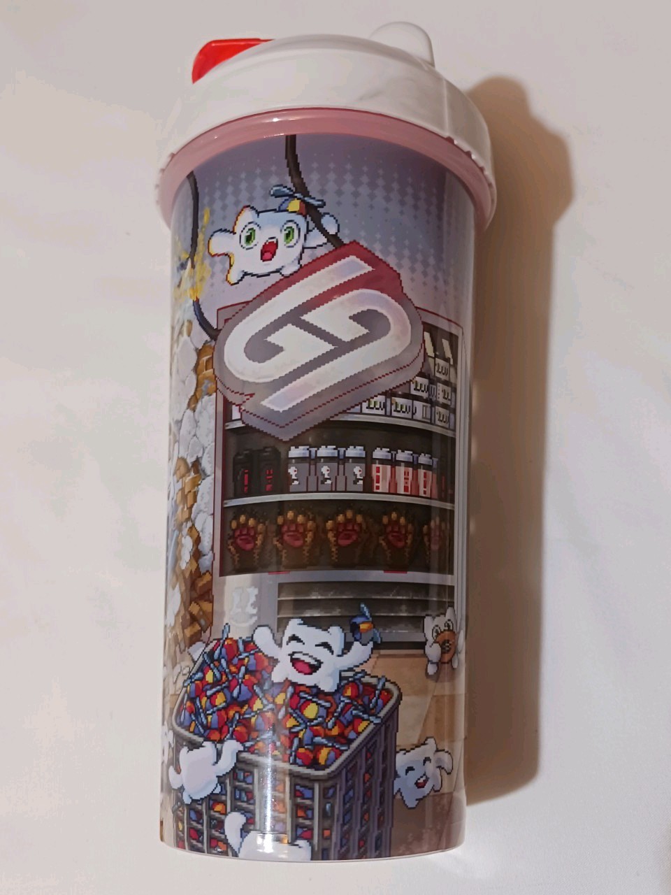 Gamer Supps Pixel Cup x SMii7Y Limited Edition Waifu Cup Shaker