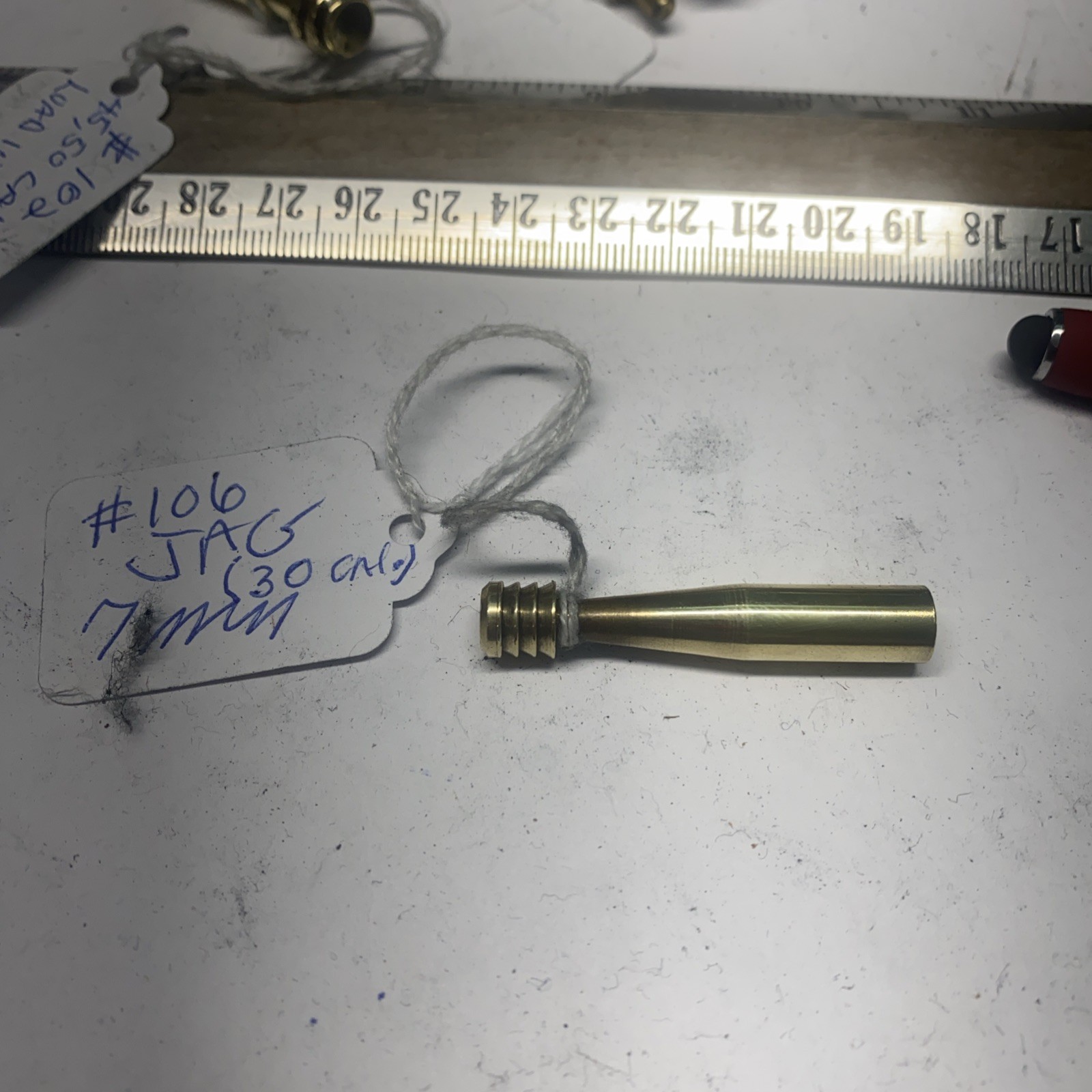 30 Caliber Cleaning Jag for Muzzleloading Rifles
