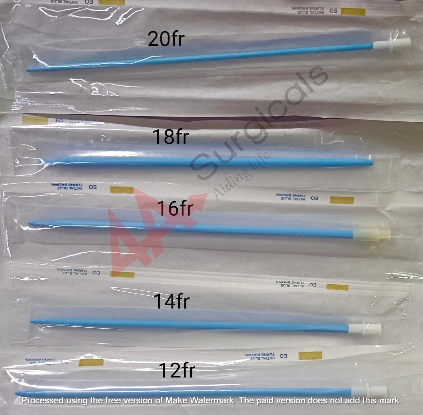 4A New Screw Dilator 12fr to 20fr / 22cm (Set Of 5)