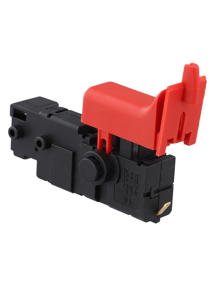 Replace Your Worn Out Switch with AC220V Rotary Hammer Switch Black Red Design