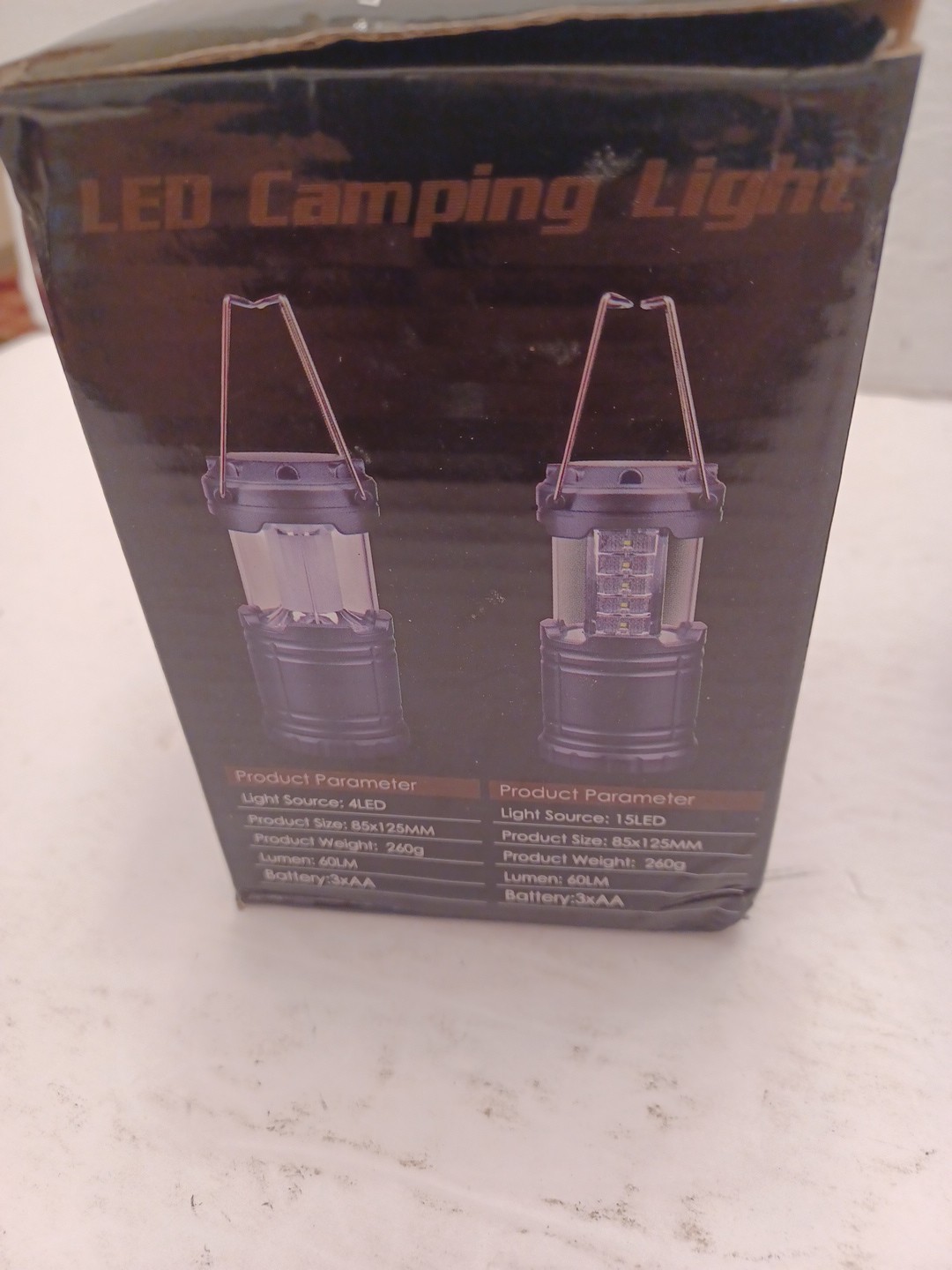 Super Bright LED Camping Lantern - Portable Emergency Light NIB