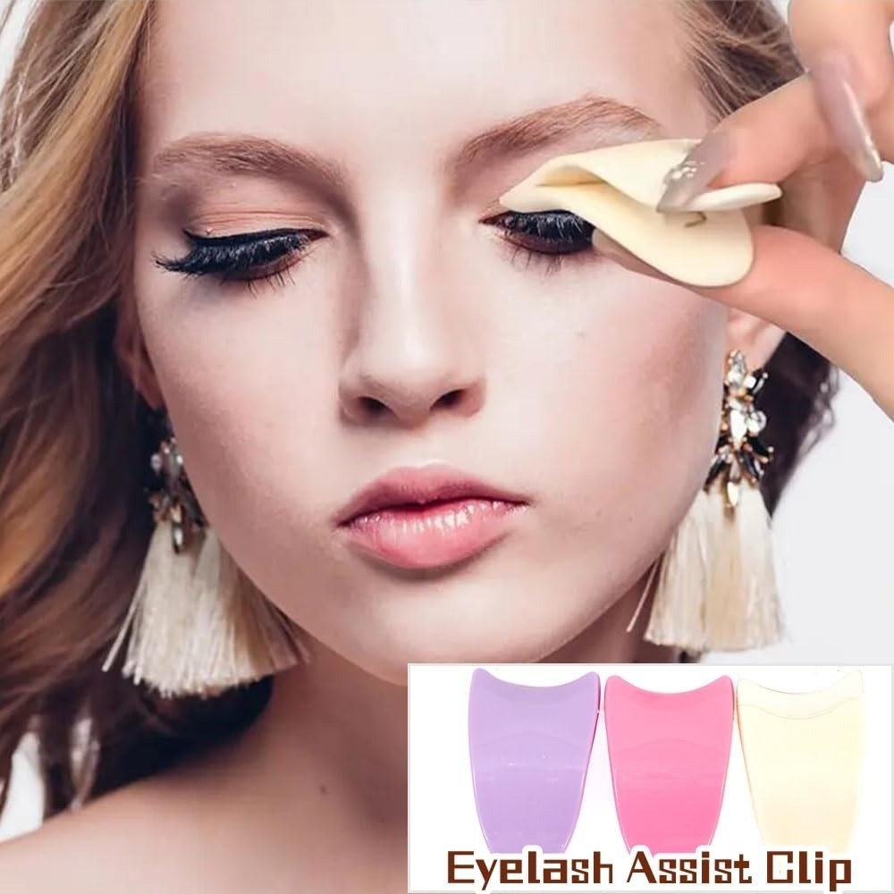 False Eyelash Applicator Tool 3 Pack Eyelash Clip Lash Buddy Makeup Tool for