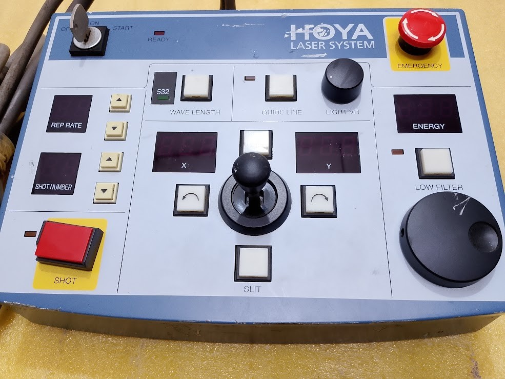 HOYA HCL-3100S LASER SYSTEM As Is Basis