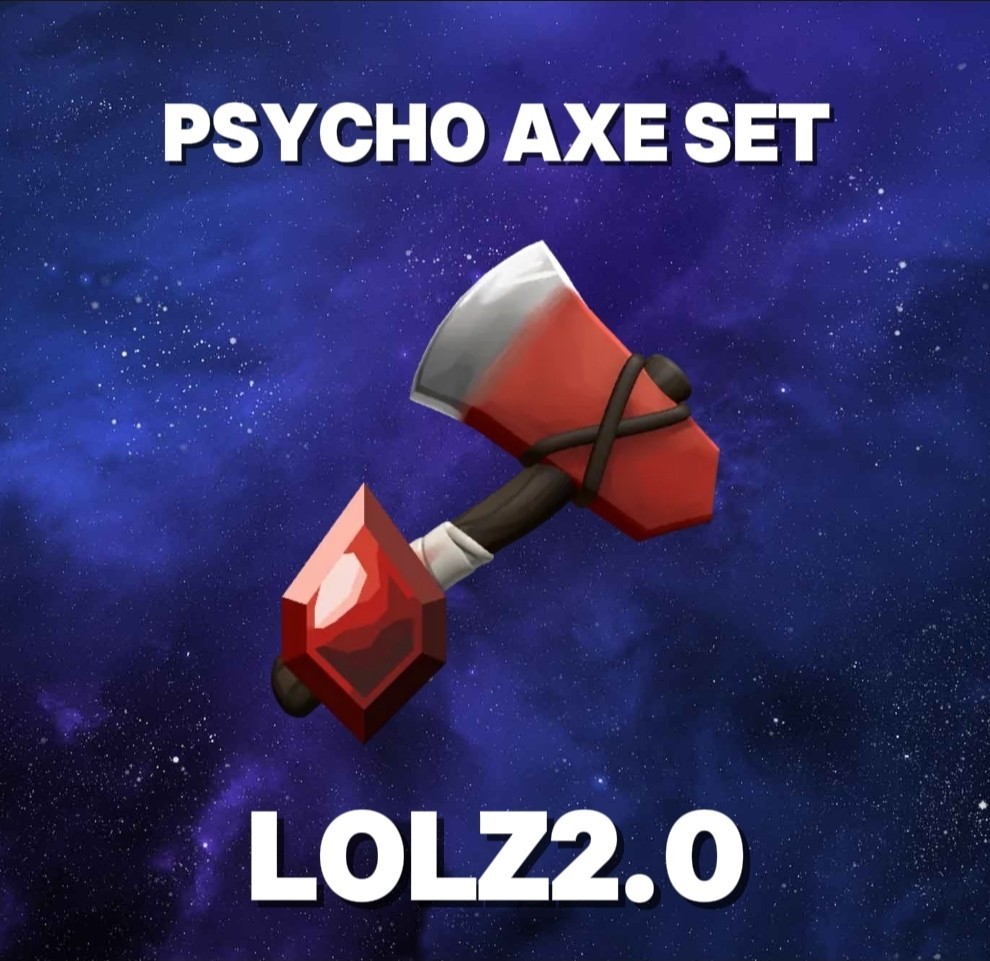 Flee The Facility Psycho Axe Set FTF