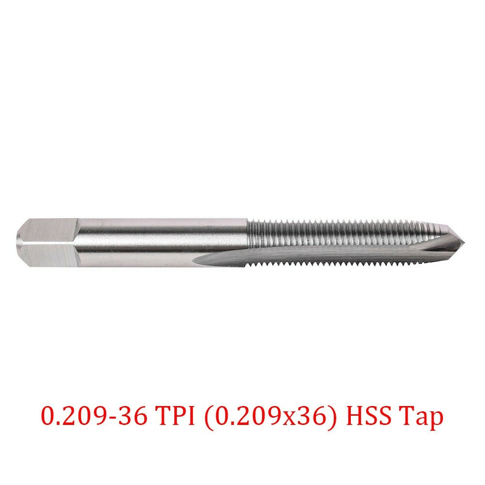0.209-36 TPI (0.209x36) HSS Tap With Case - Valve Stem Thread