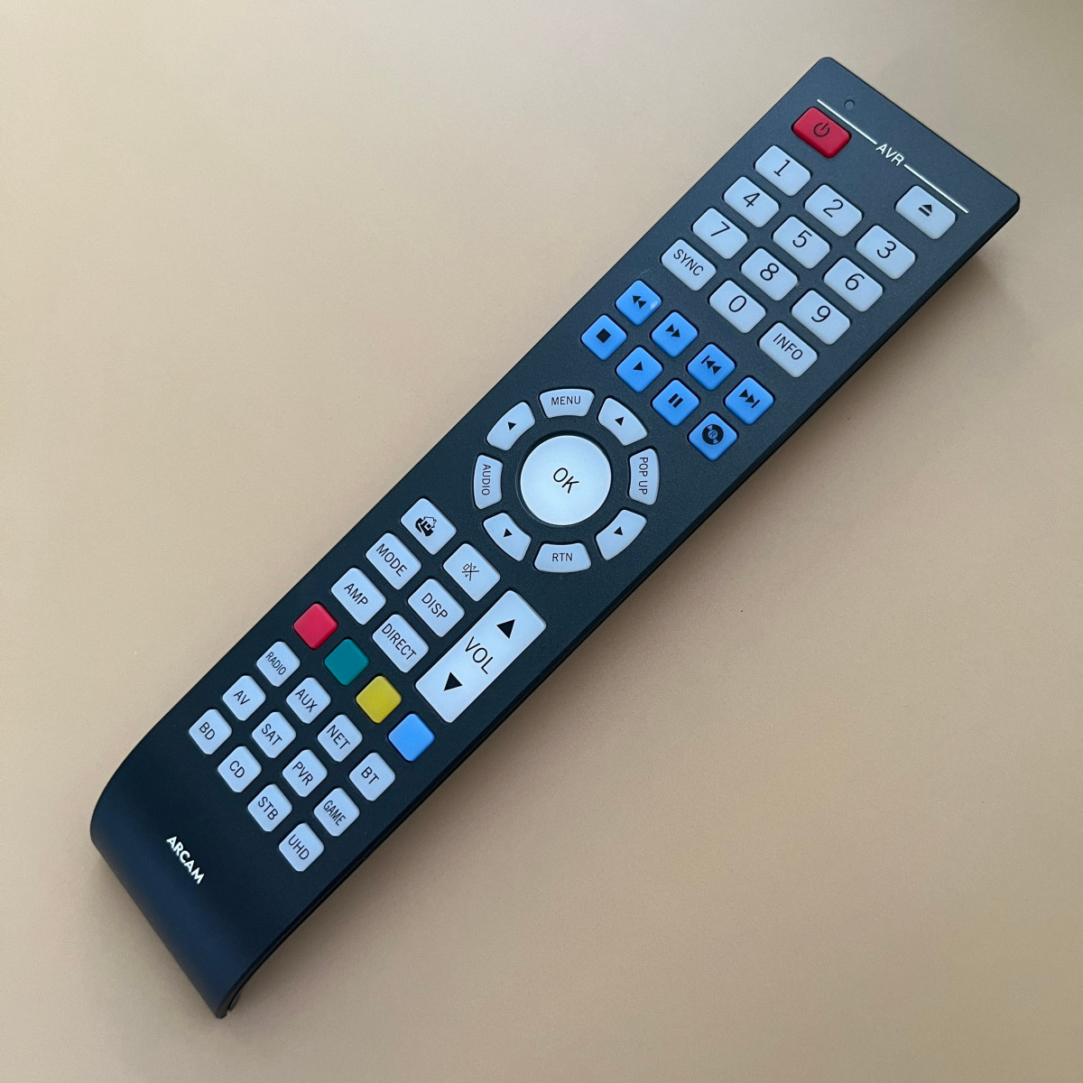 Original Remote Control For Arcam AVR11 AVR31 AVR21 AVR40 AVR41 With Backlight