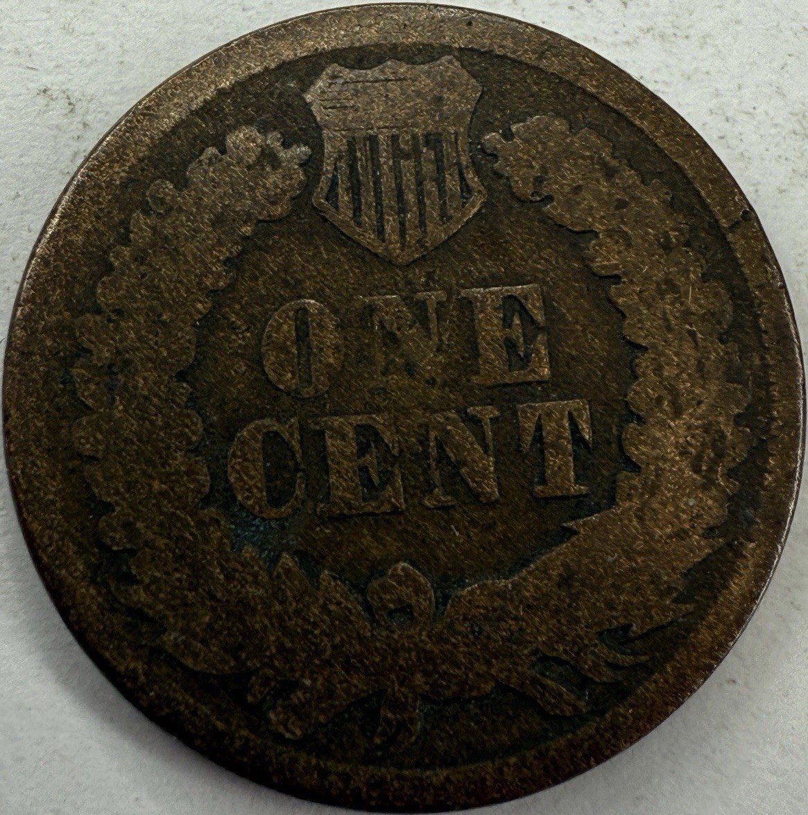 1865 Indian Head Cent Exact Coin Imaged #IND1375
