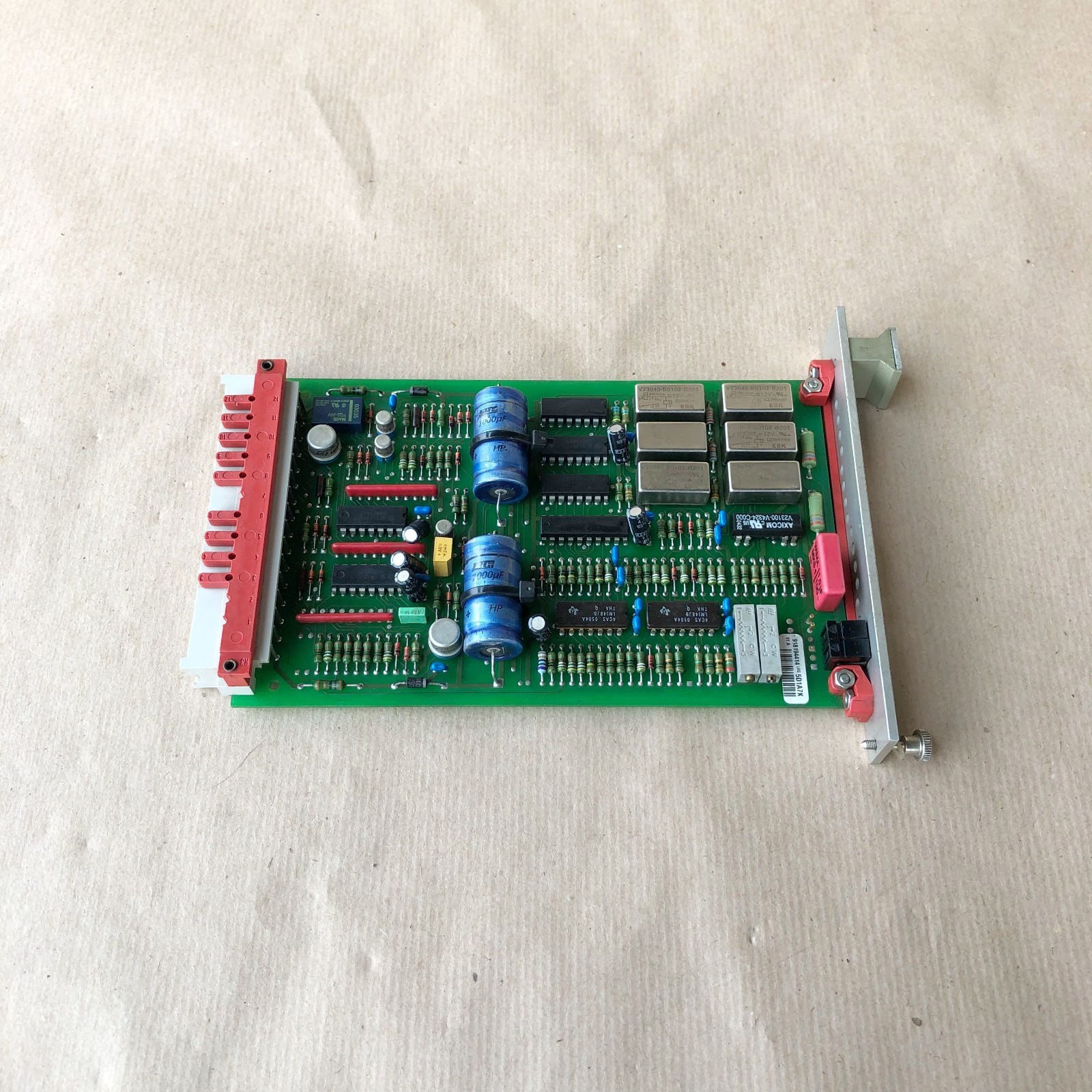 LIEBHERR 918194414 PRESSURE VALUE MEMORY CARD
