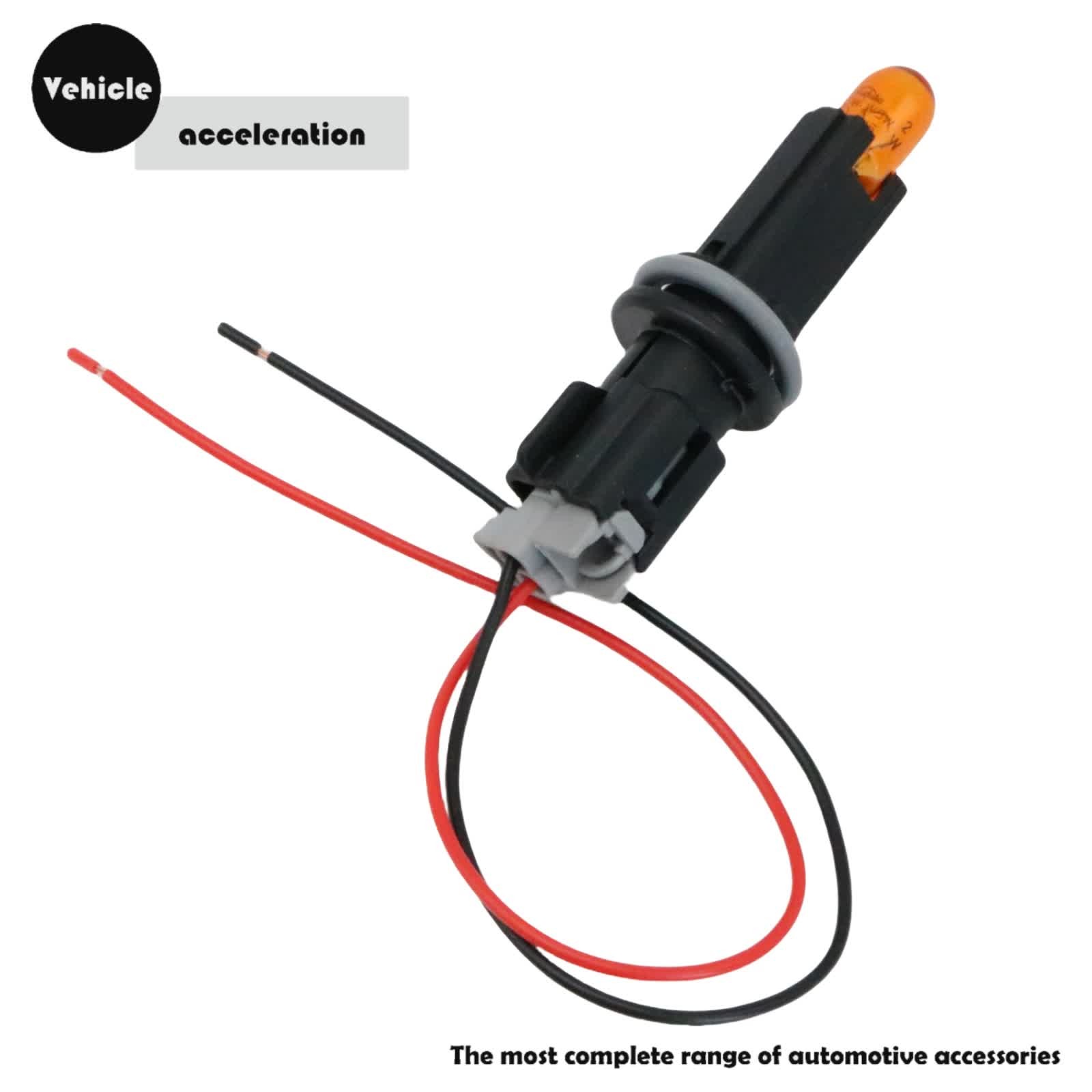 1PCS For Nissan Maxima 2009-2014 Clearance Marker Light Lamp Socket W/Bulb