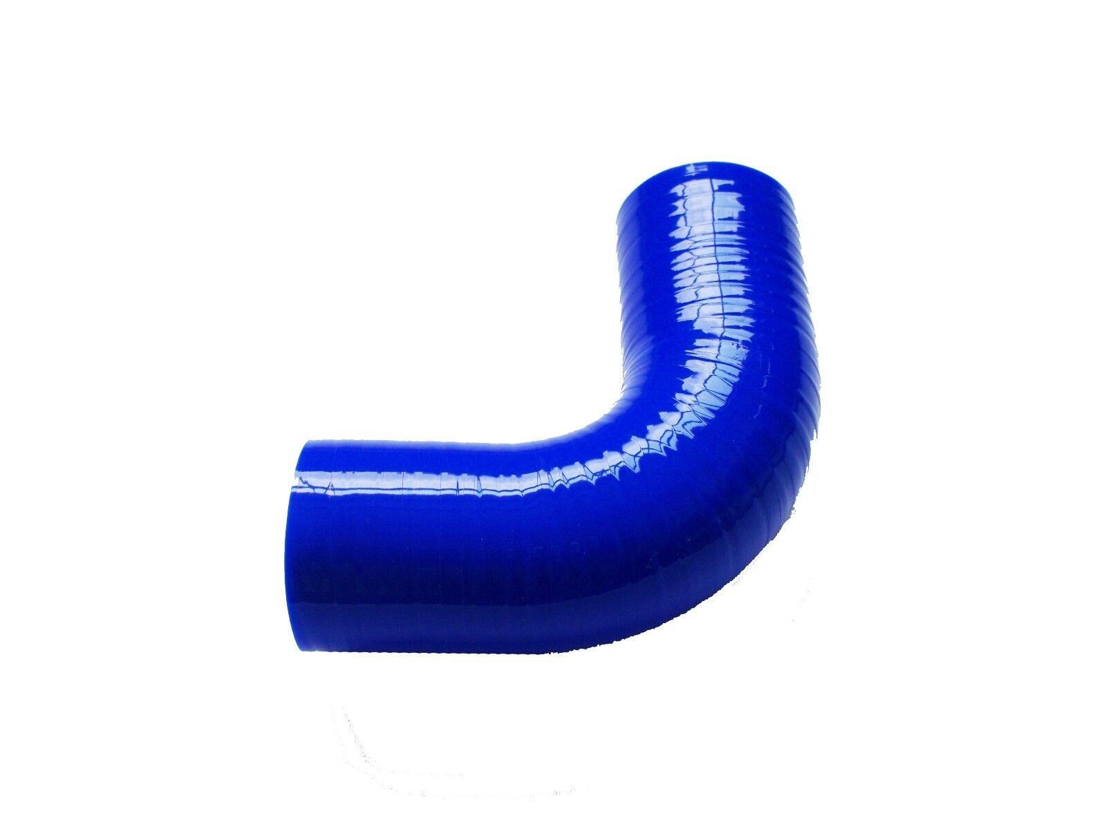 90 Degree Elbow Silicone Coupler Hose Turbo Intercooler Radiator Pipe 2"-2" Blue