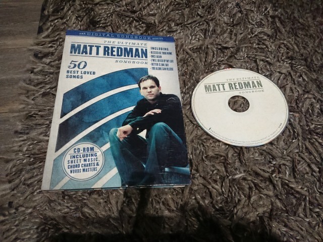 Ultimate Matt Redman Digital Songbook by Matt Redman (Audio CD, 2010) very rare