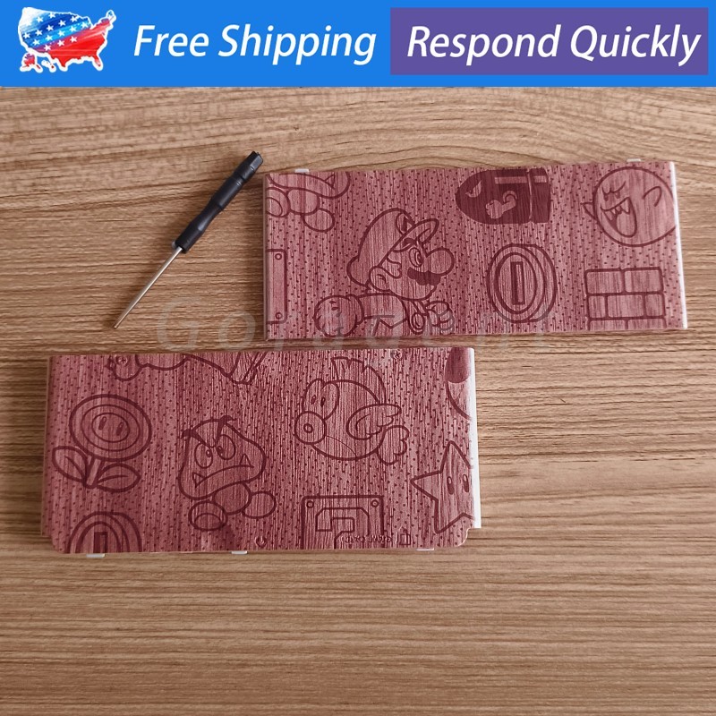 Replacement Housing Shell Faceplate Case Cover For New 3DS 2015 Console Mario