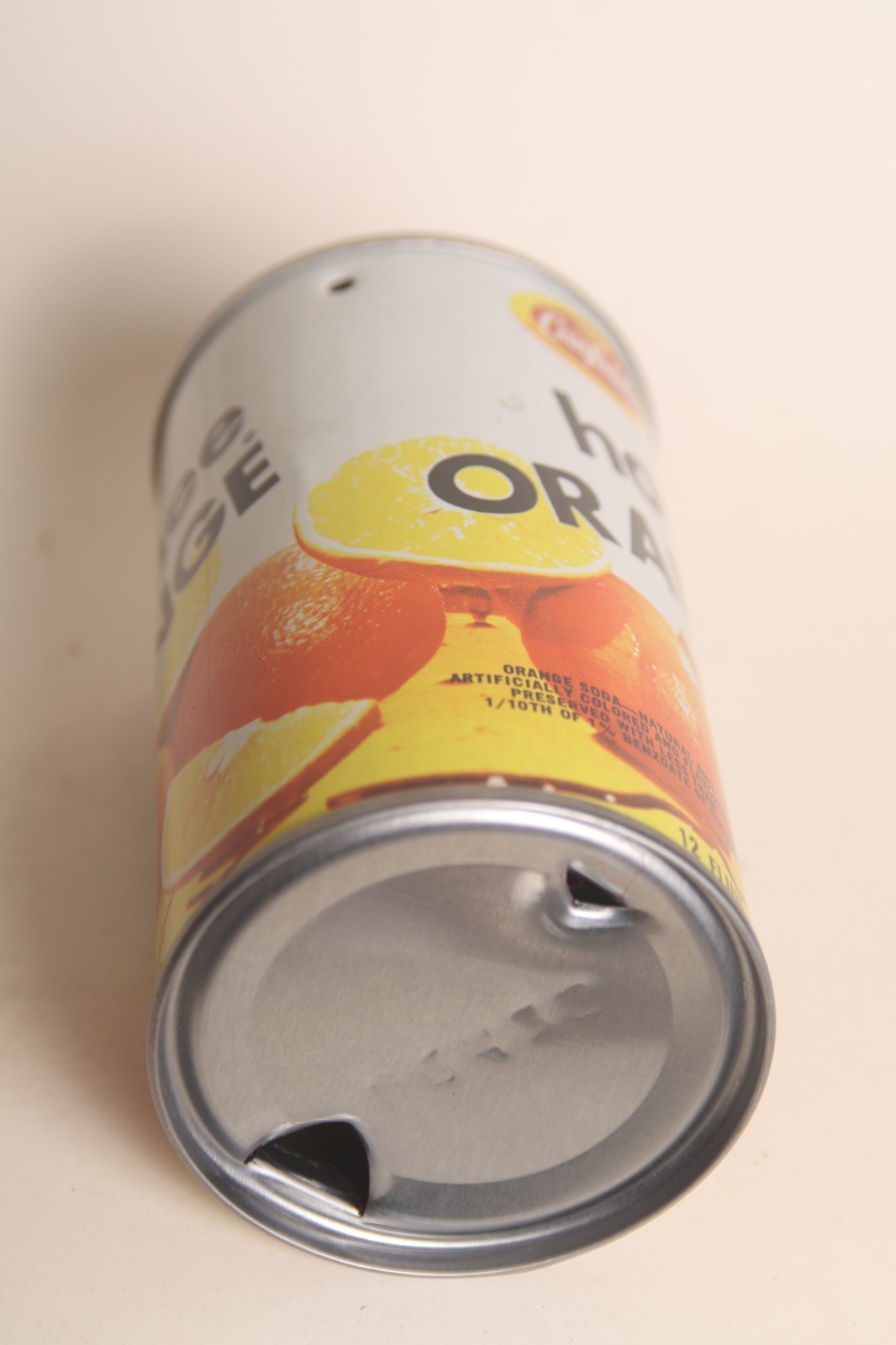 Canfields Honee Orange soda can - 12oz