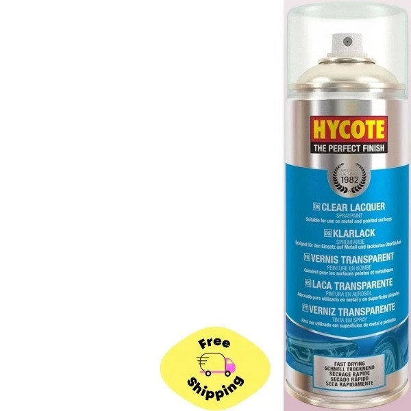Clear Lacquer Spray Paint 13.5 Oz – High Gloss Finish, UV  Weather Resistant new