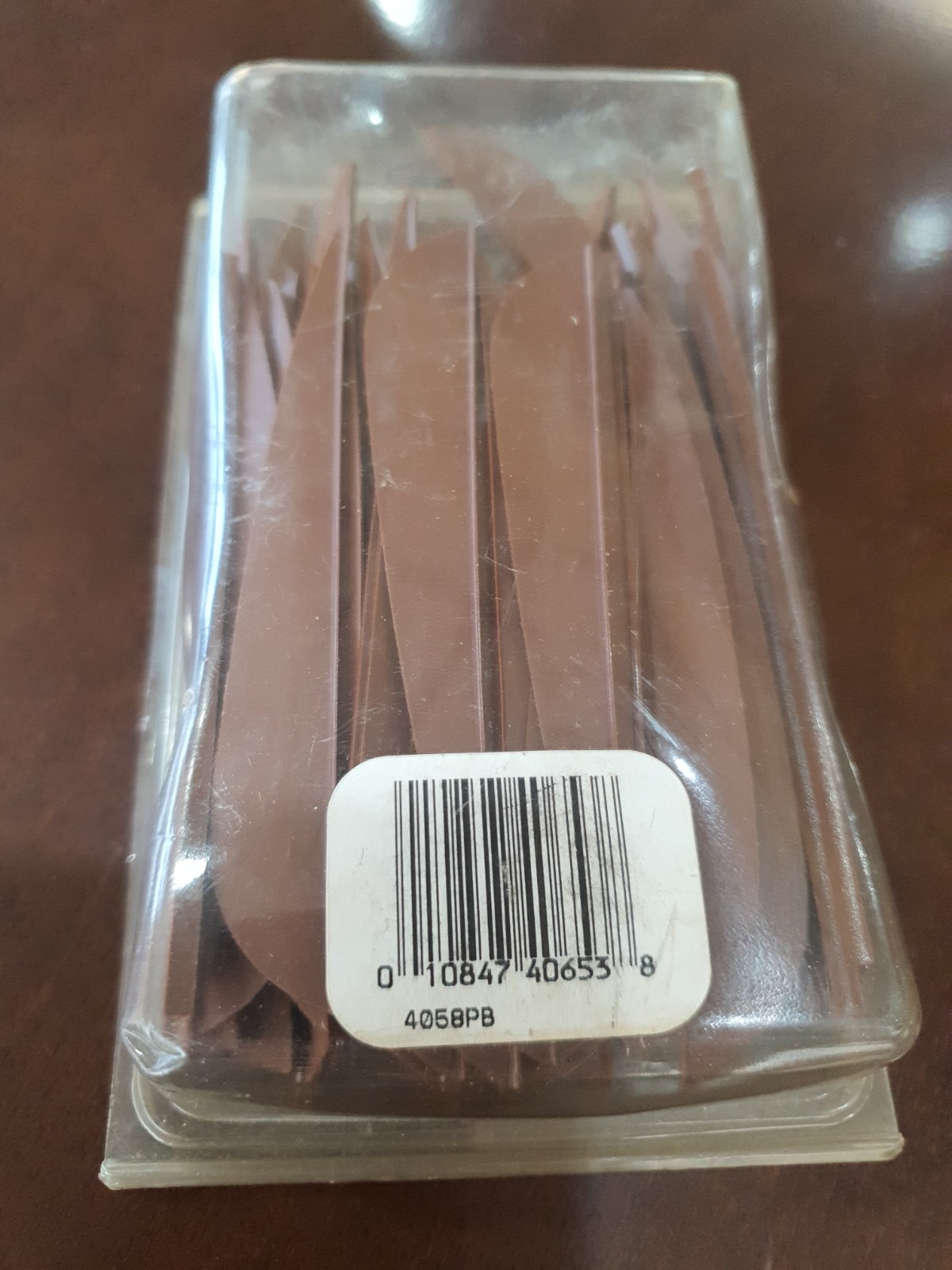 Bohning Brown 4" Plastic Vanes 100 Vanes