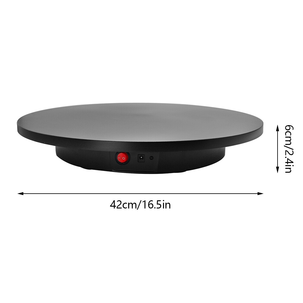 Electric Motorized Rotating Display Stand Turntable 360 Degree w/ Remote Control