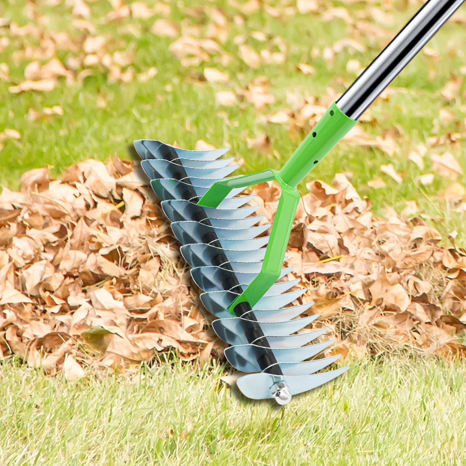 Thatch Rake Head Versatile Grass Grooming Rake Head for Cleaning Dead Grass