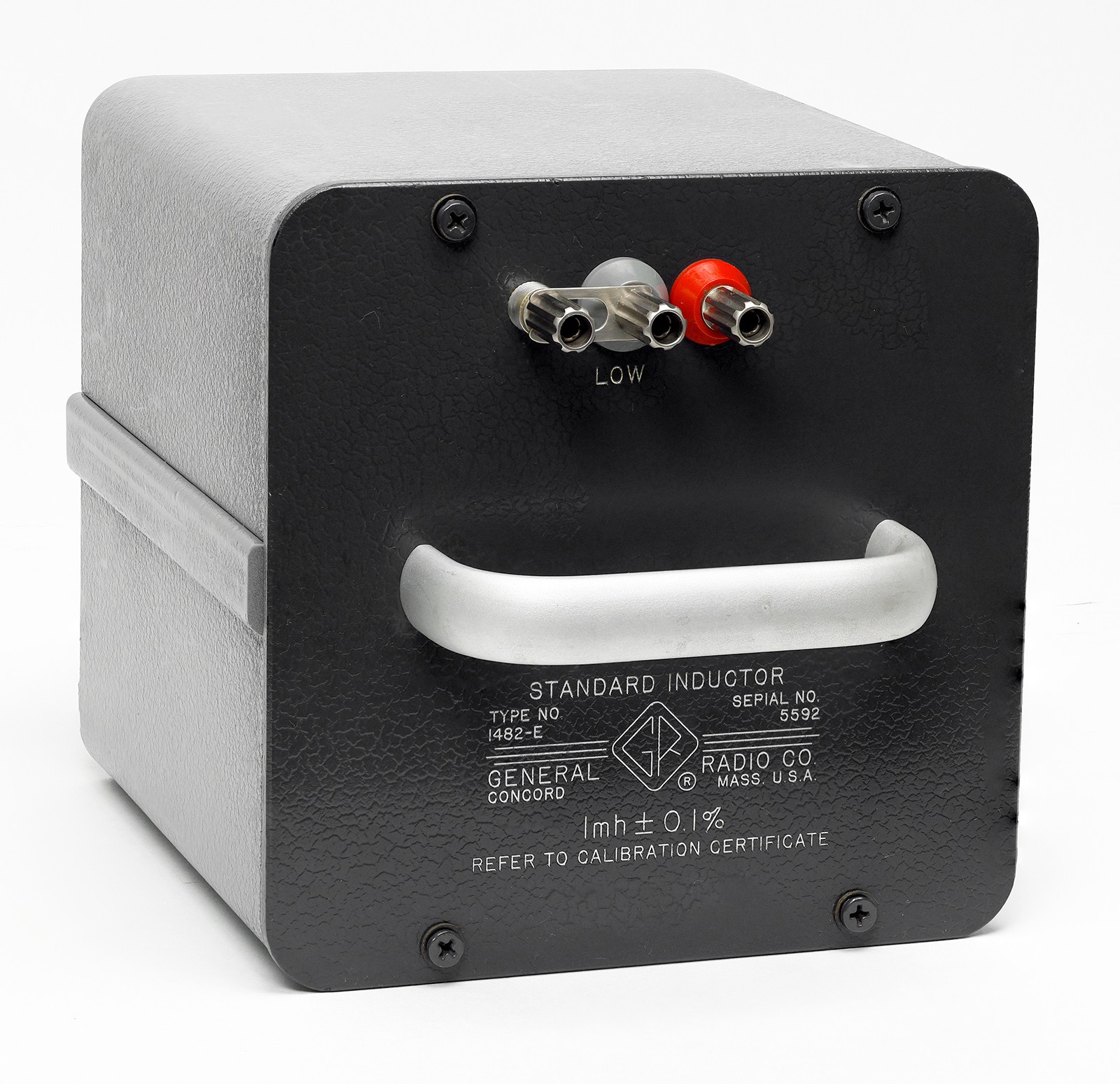 General Radio, GenRad, IET Labs 1482-E Standard Inductor 1 mH 1482E 0.1% Accy.
