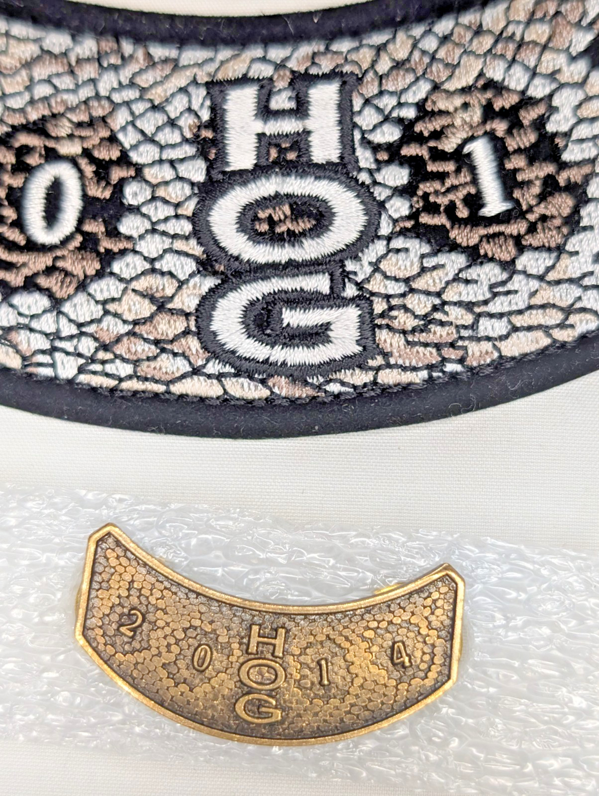 Harley Davidson 2014 HOG Patch & Pin Owners Group NEW Snakeskin design