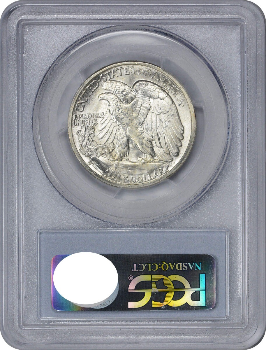 1942-D Walking Liberty Silver Half Dollar MS65 PCGS