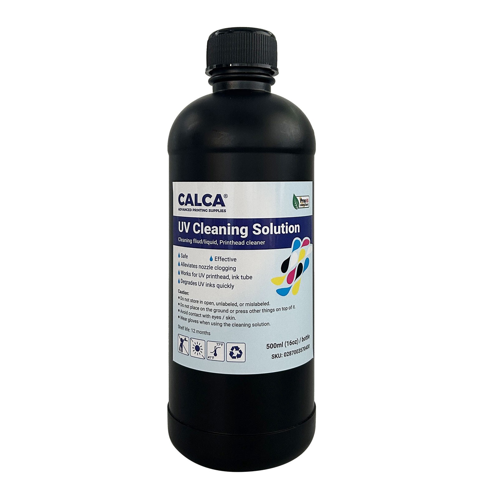 UV/UVDTF Cleaning Solution for Epson Printheads, 16 oz, Bottle of 500ml