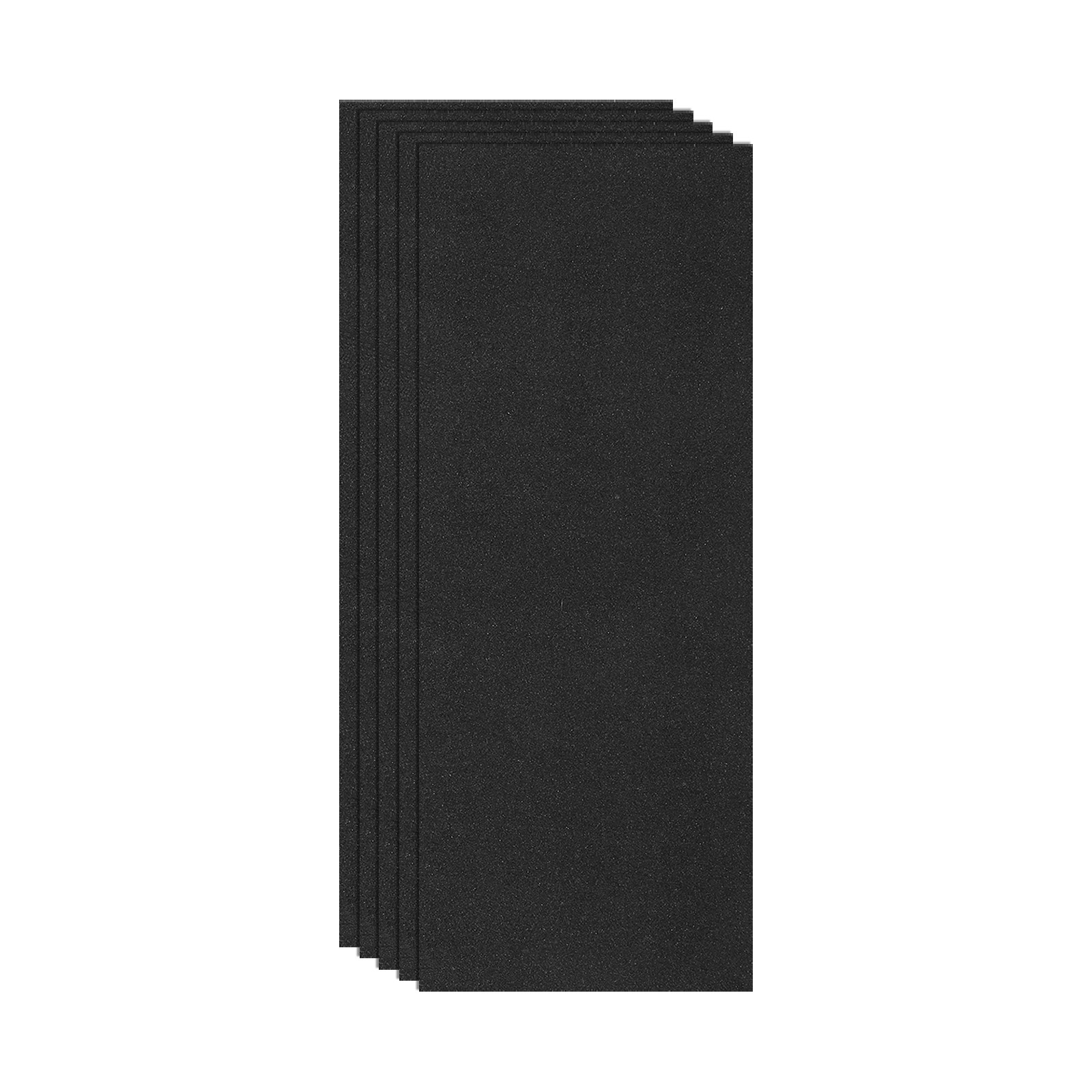 5 Pack 3.6" x 9" Sandpaper, 1500 Grit Sand Paper for Wood Furniture