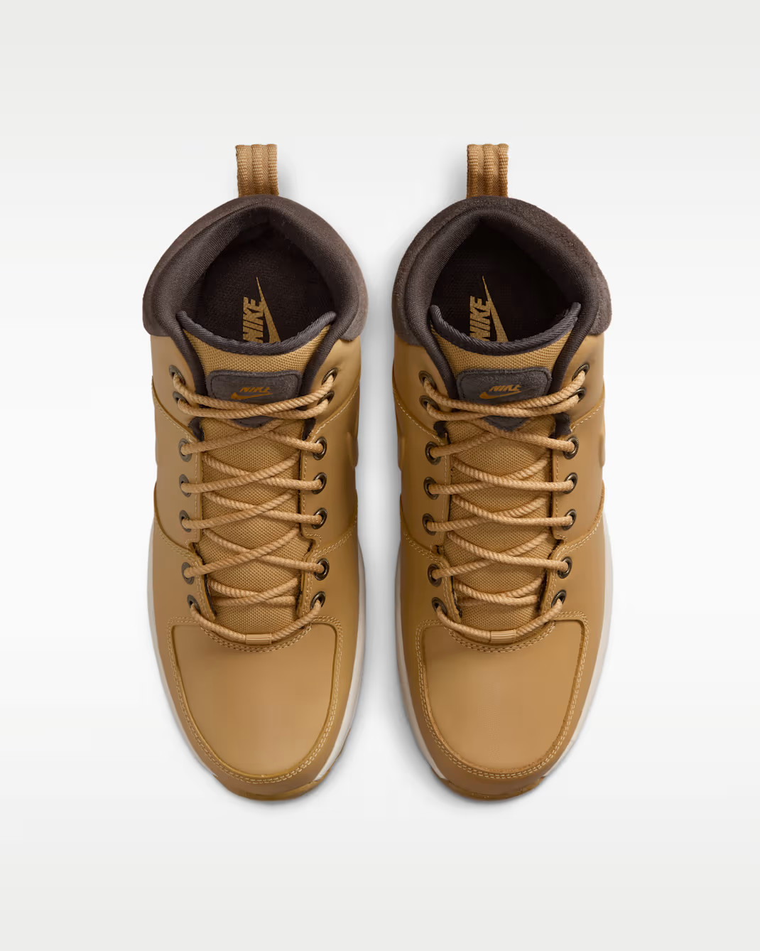 Nike Manoa Leather Boots Birch Wheat Tan HF7095-700 Men's Size 14 NEW