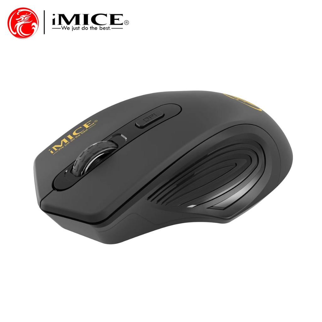 Wireless Silent Mouse 2.4G USB Battery Optical Tracking Computer Mouse Receiver