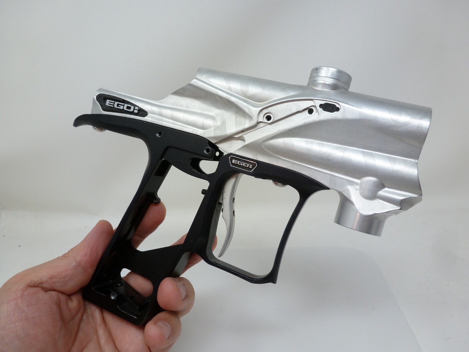 PLANET ECLIPSE "MILITIA" 08 EGO BODY KIT w/ TRIGGER FRAME DUST SILVER PAINTBALL