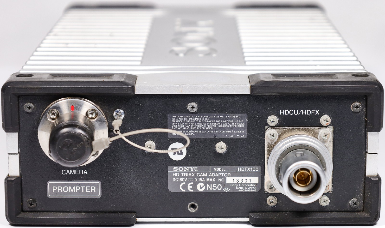 Sony HDTX-100 HD Triax Camera Adapter #2
