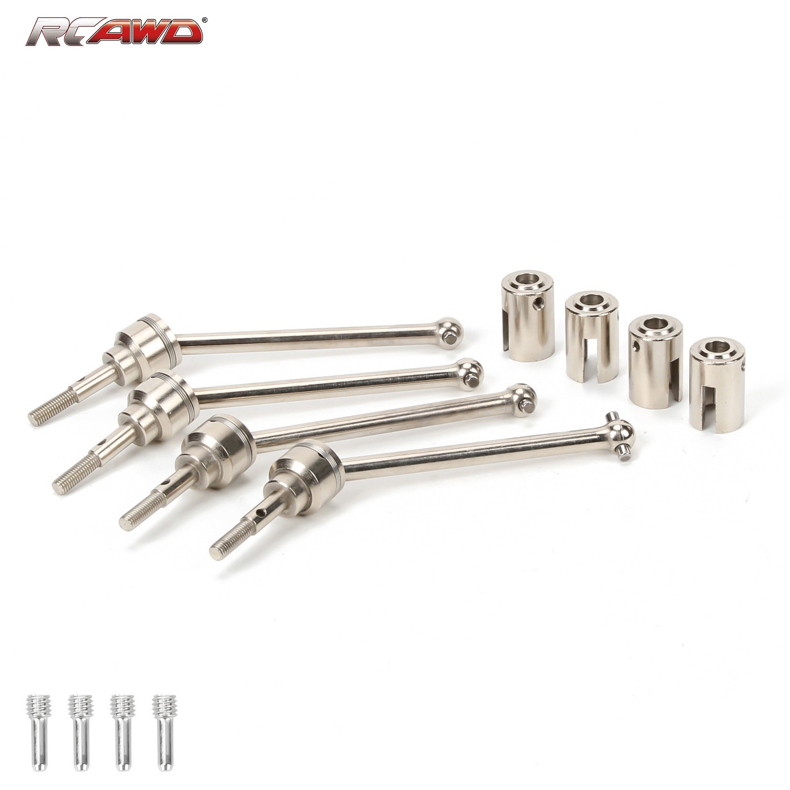 Front Rear CVD Drive Shaft Hardness Enhanced For RC 1-10 Traxxas Maxx Upgrades