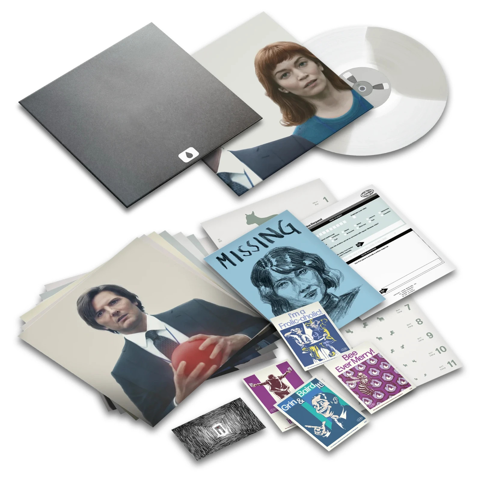 DELUXE Severance Season 2 Soundtrack COLOR STRIPE vinyl 140g OST envelope LP