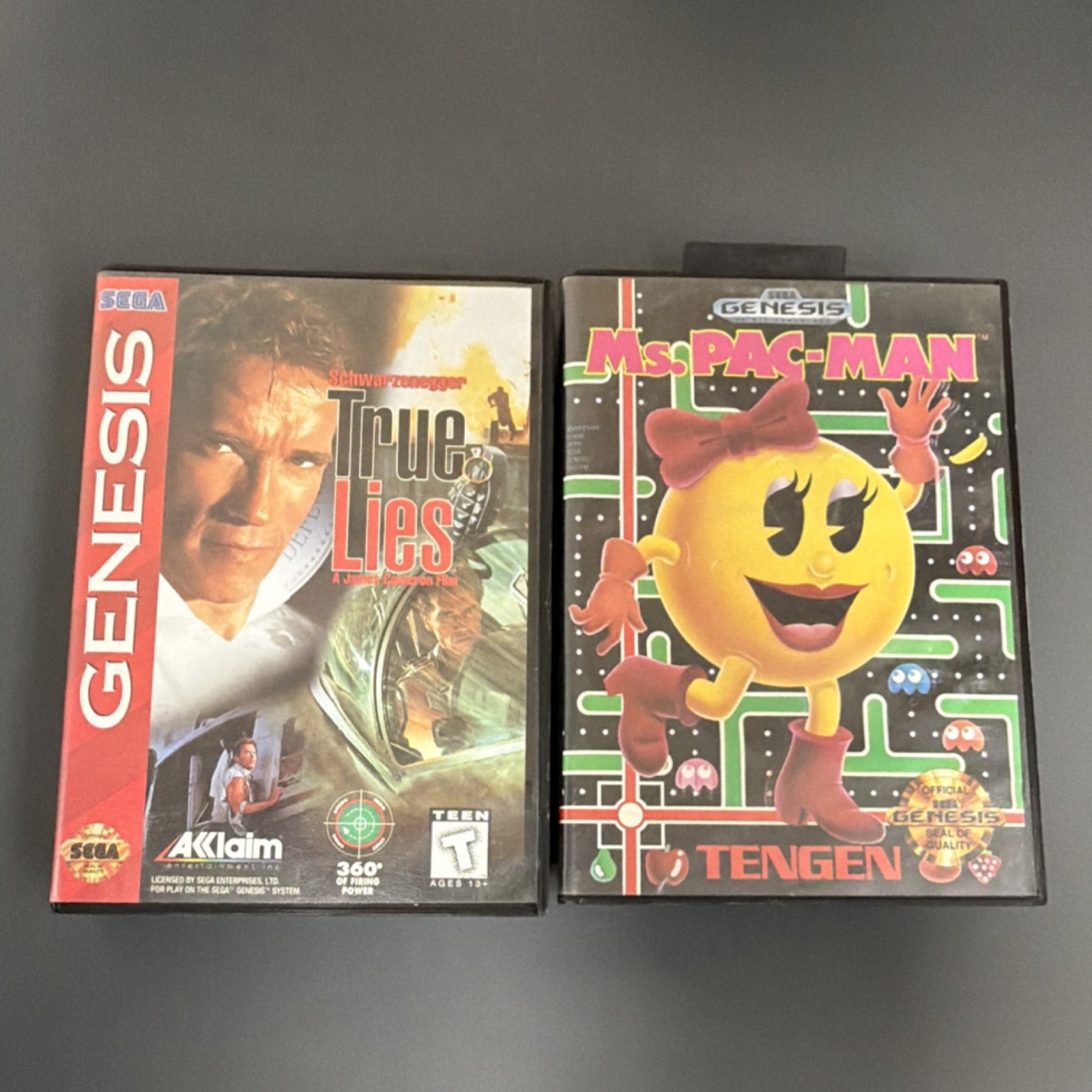 Sega Genesis Game Cases (Assorted)