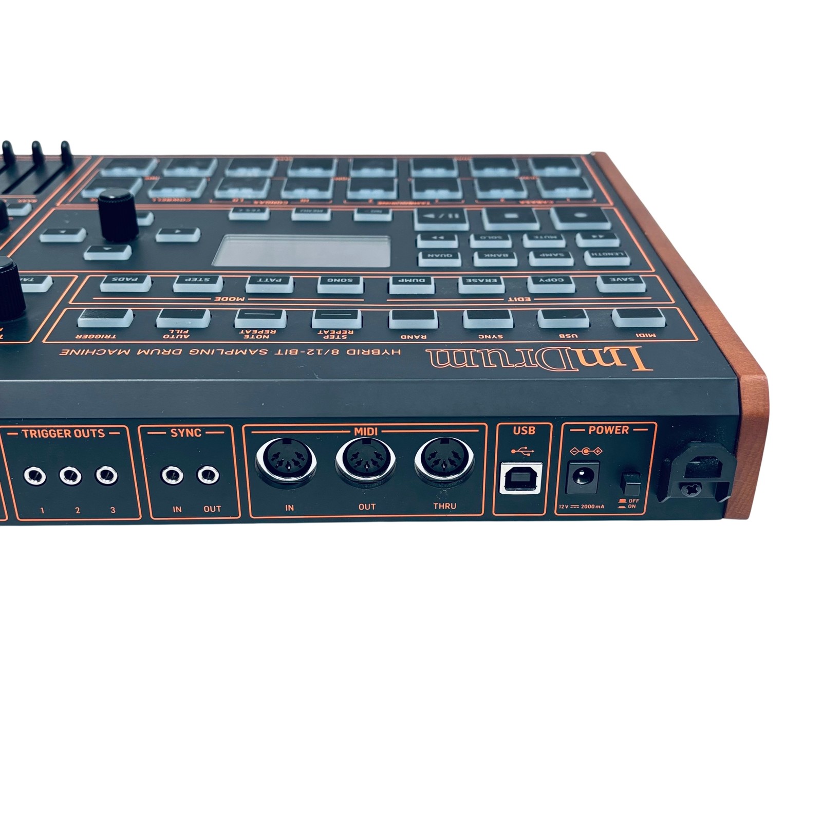 Behringer LM Drum Hybrid 8/12-Bit Sampling Drum Machine