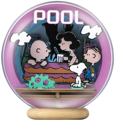Snoopy Cool Pool Wooden Crystal Ball [Used Very Good Toy] Wood, Puzzle