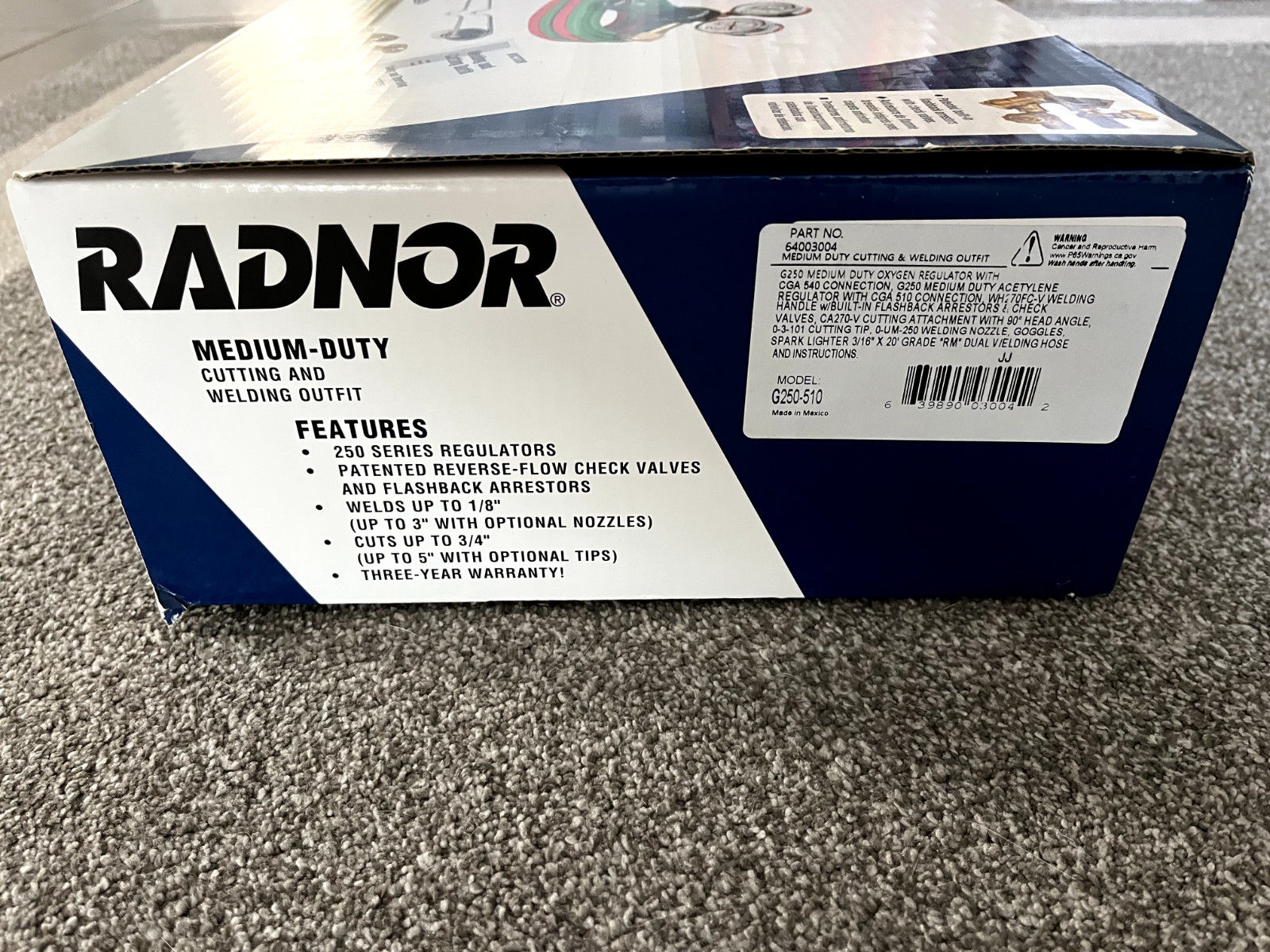 Radnor Medium Duty Cutting and Welding Outfit
