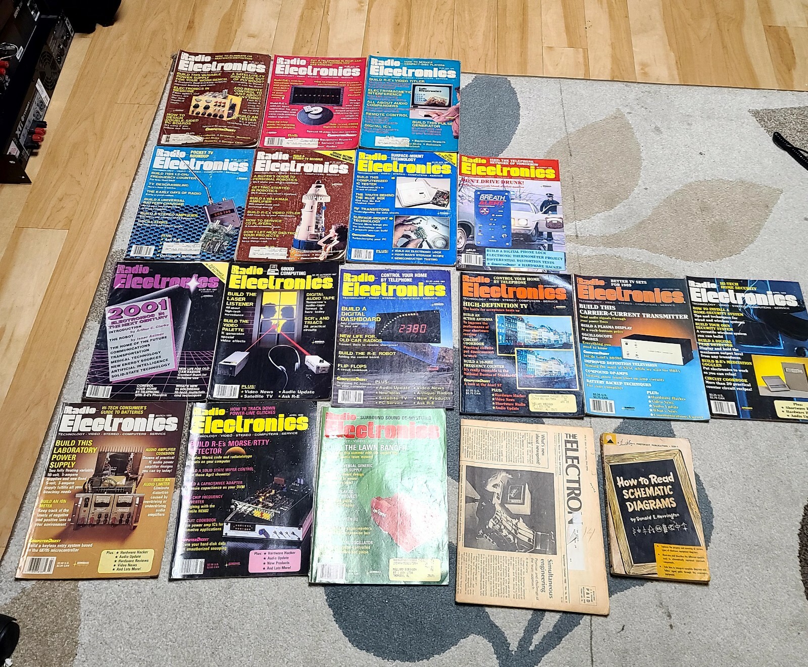 RADIO ELECTRONICS Magazine Vintage 16 Issue