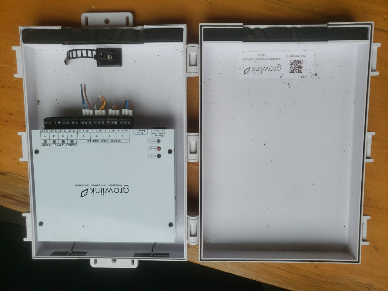 Growlink 24VAC Precision Bluetooth Irrigation Controller - Lot 3, Power Cord