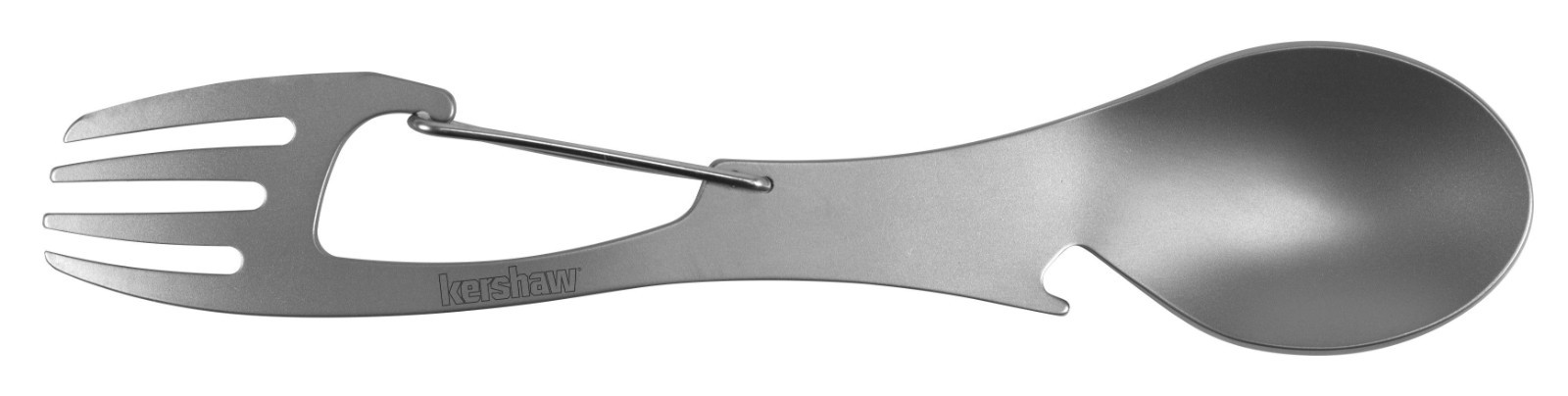 Kershaw Ration XL 1145X Spoon and Fork Tool Bead Blast Stainless Steel