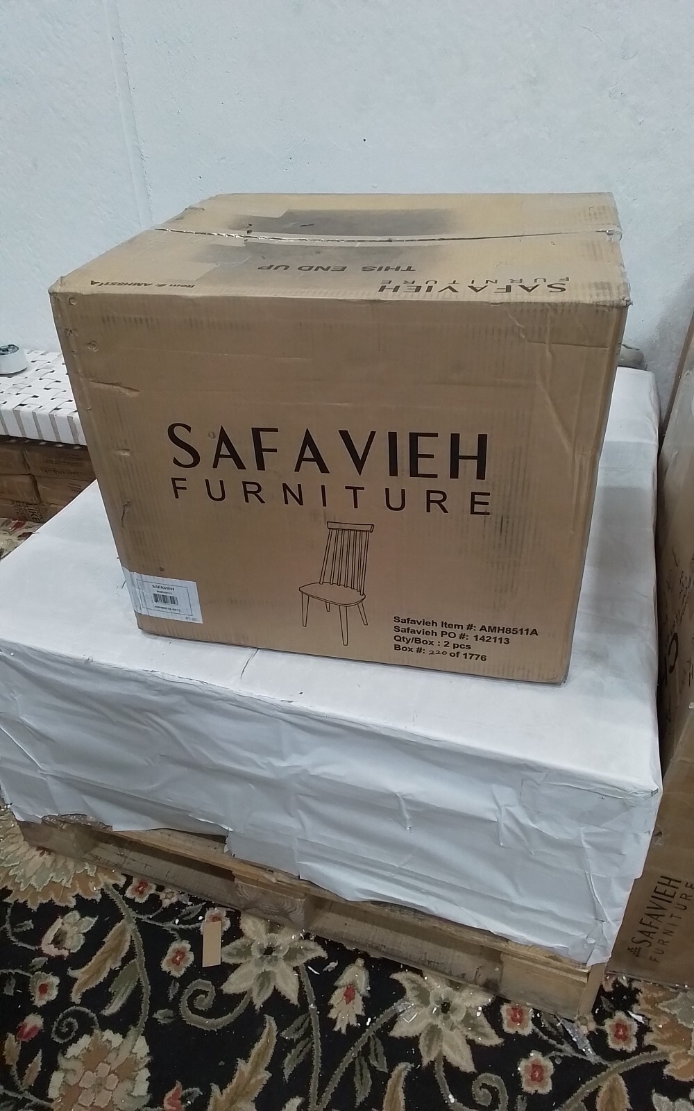 Safavieh BURRIS SIDE CHAIR, Reduced Price 2172744999 AMH8511A