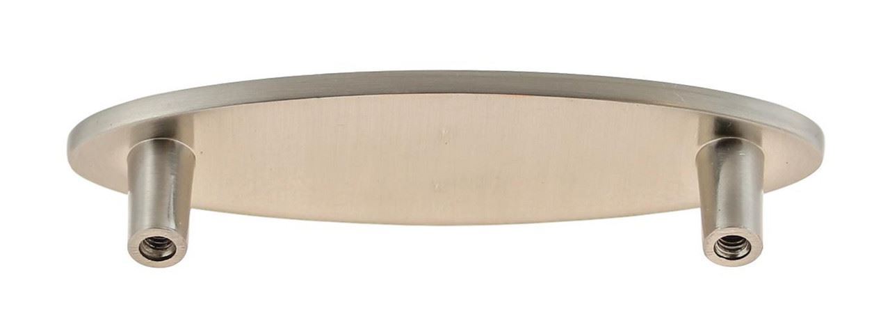3" Cupboard Ceramic Pull Satin Nickel