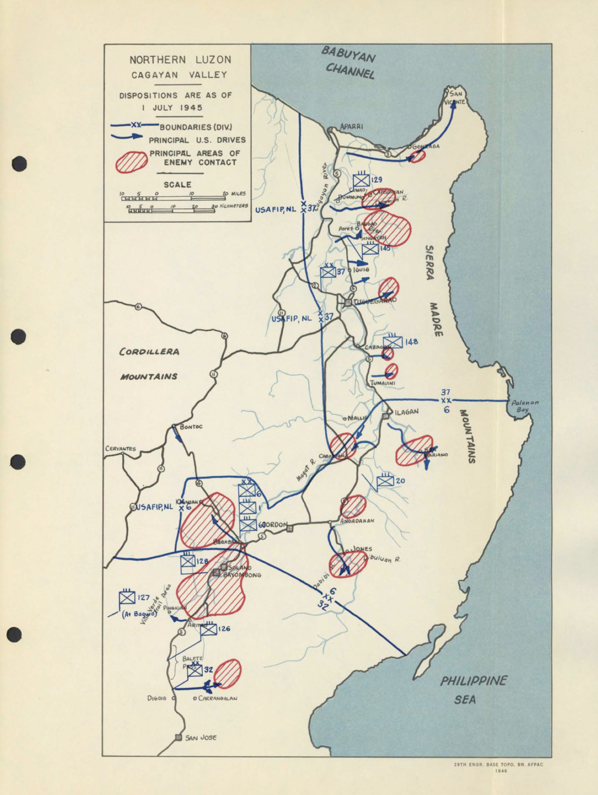 64 Page 1945 8th Eighth Army Luzon Campaign Mop Up Operation Maps on Data CD