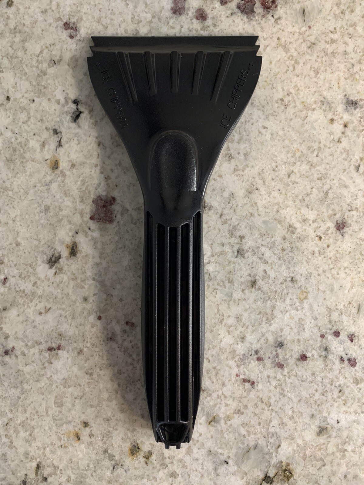 Hopkins Windshield Ice Scraper Tool w/Ice Chipper 9" Ergonomic Grip Black New
