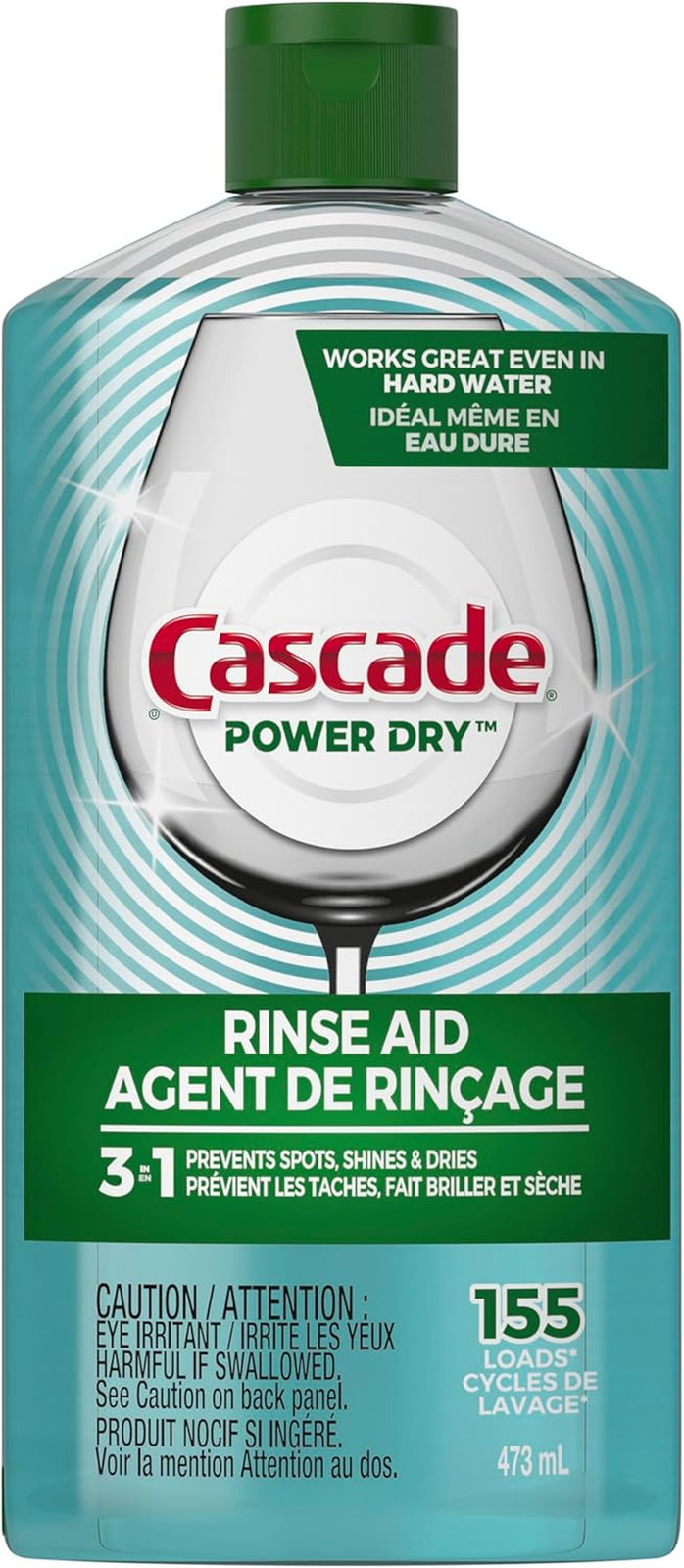 Power Dry Dishwasher Rinse Aid, 16 Fl Oz