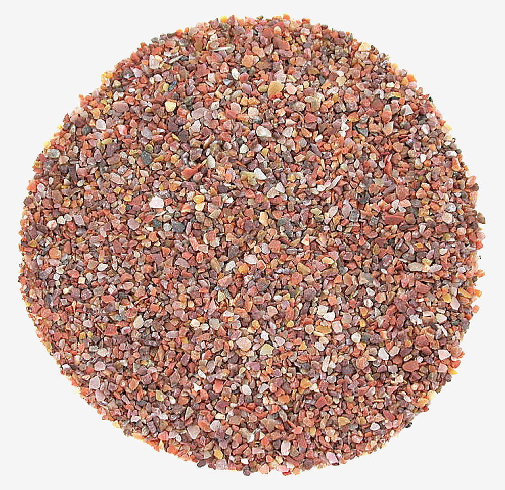 1/4 Ounce Natural NO DYE Arizona Red Petrified Wood Inlay Chip Sand Painting
