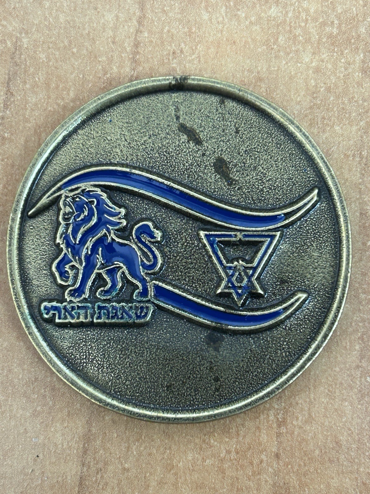 Israel IDF Operation Lion's Roar Commemorative Challenge Coin Medal