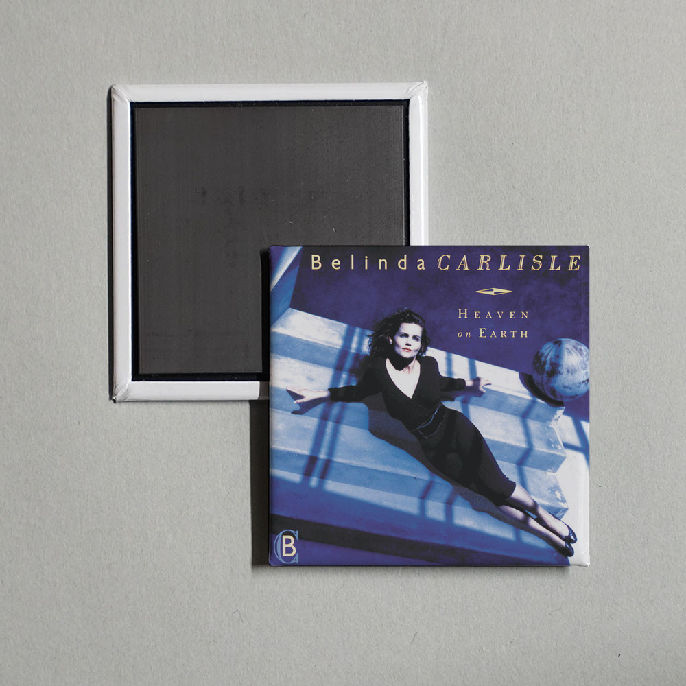 Belinda Carlisle - Heaven On Earth (Deluxe Edit Album Cover Locker Fridge Magnet