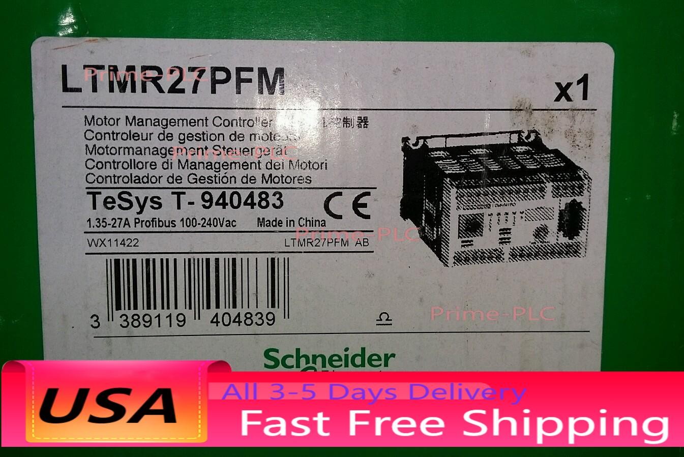LTMR27PFM Telemecanique 100-240VAC Motor Controller Profibus