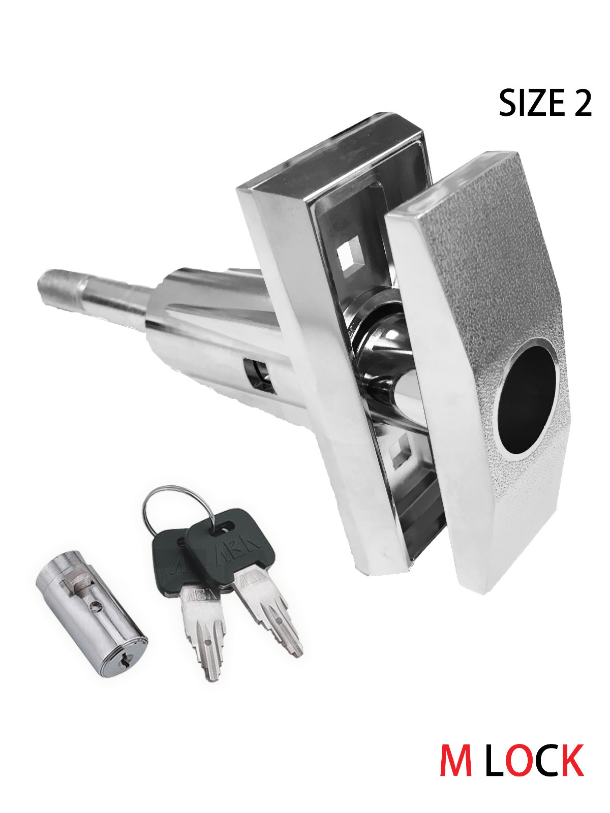 T Handle Vending machine + Pop up PAGODA cylinder Lock  w 2 keys Vendo SIZE 2