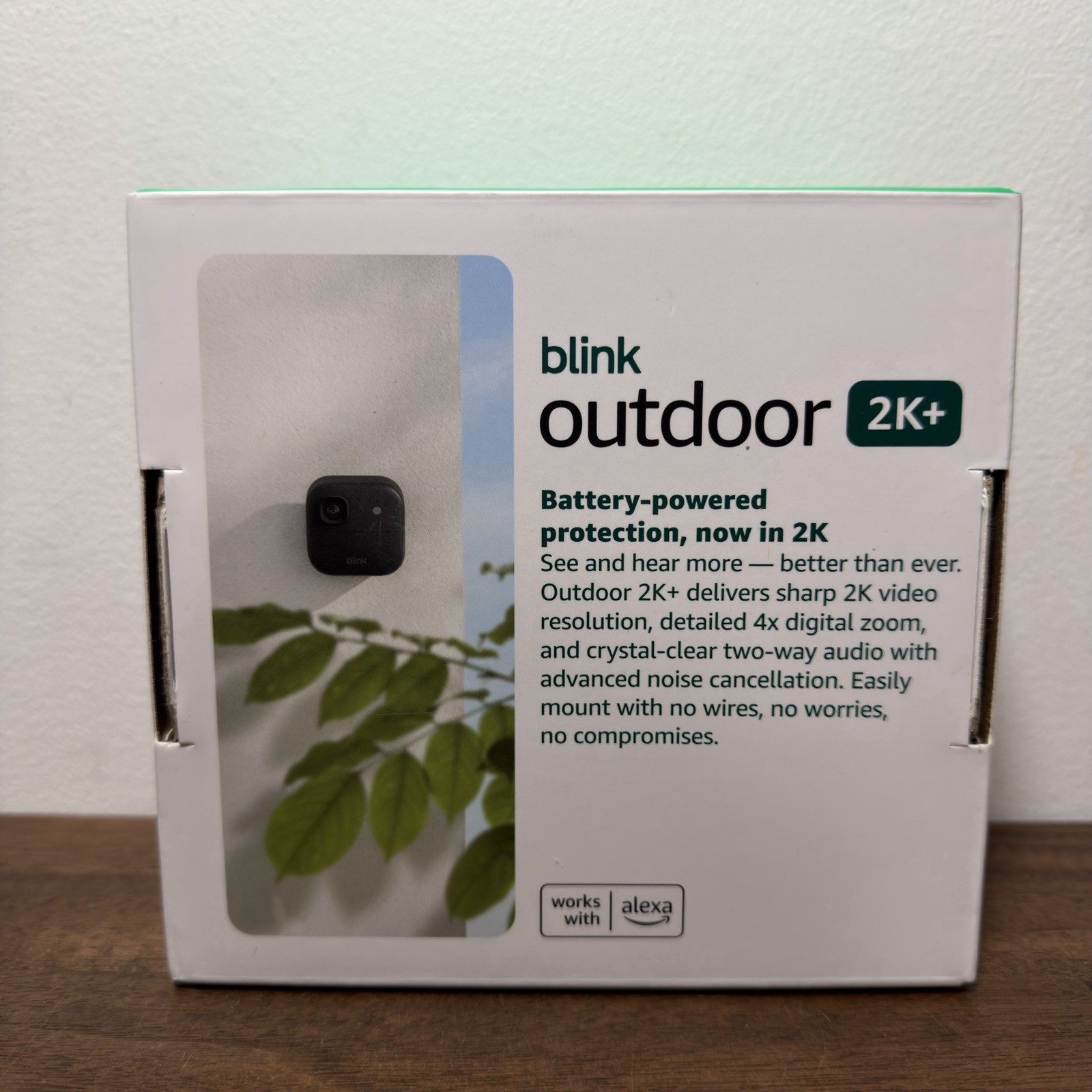 NEW BLINK OUTDOOR 2K+ WIRELESS SECURITY 3 CAMERA SYSTEM - BLACK - SHIPS TODAY